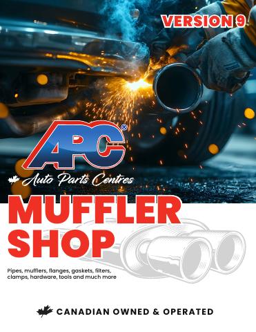 2025 Muffler Shop catalogue cover