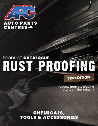 2025 Rust Proofing catalogue cover