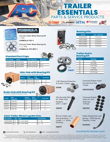 Trailer Essentials catalogue cover