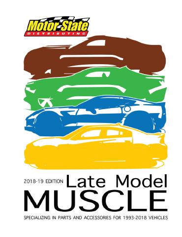 Late Model Muscle catalogue cover