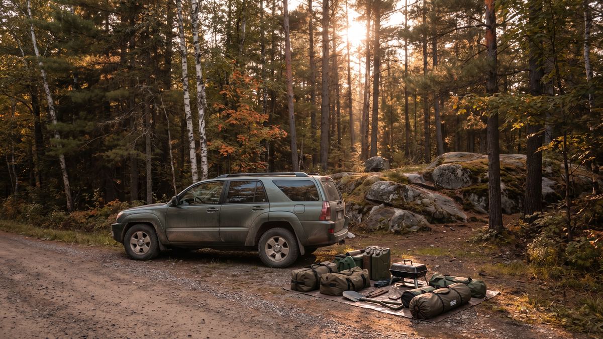 Adventure trailhead prep — Image Lab fill until Nikki floor shot
